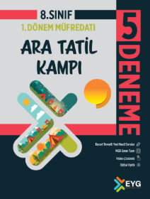 8.Sınıf Ara Tatil Kamp Kitabı Deneme-2