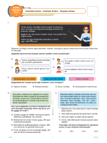 5. Sınıf Türkçe - KTT